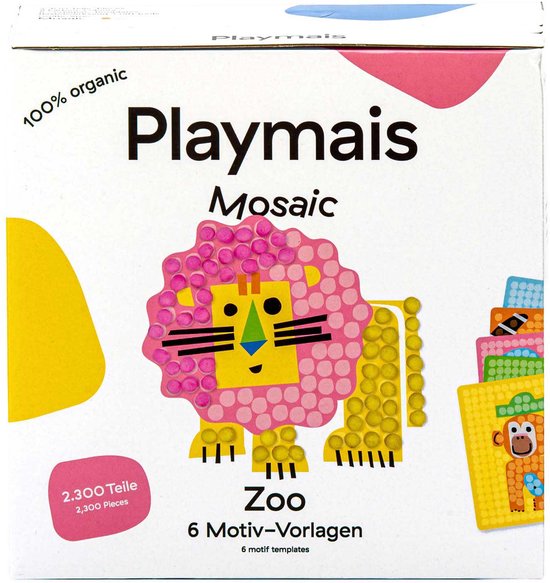 PlayMais MOSAIC CREATIVE LARGE 2300 Mosaic, 6 carte