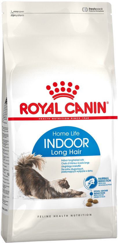 Royal Canin Indoor Long Hair - 4 kg - Kattenvoer | bol