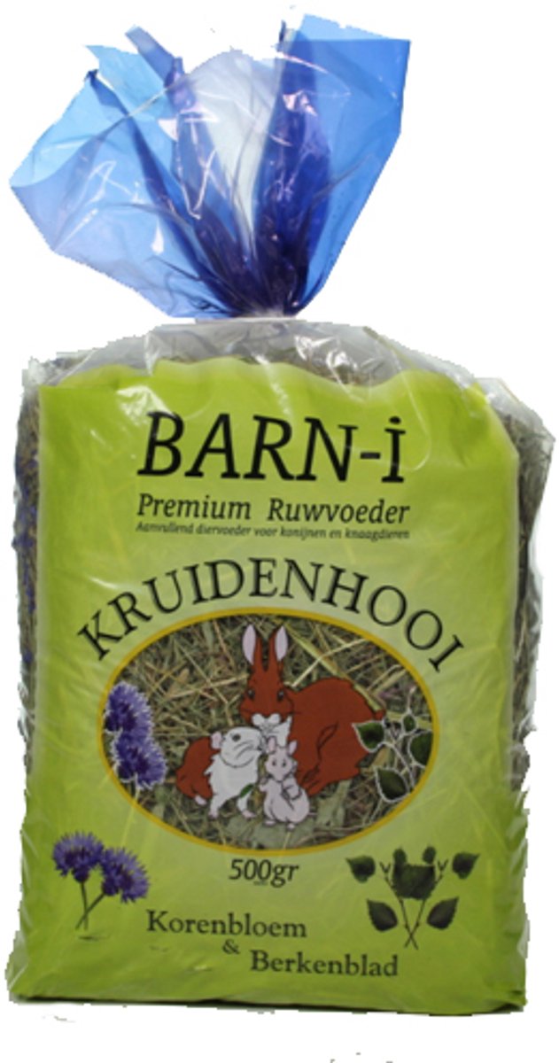 Barn-i Kruidenhooi - Kamille en Paardenbloem - 6x 500 gram