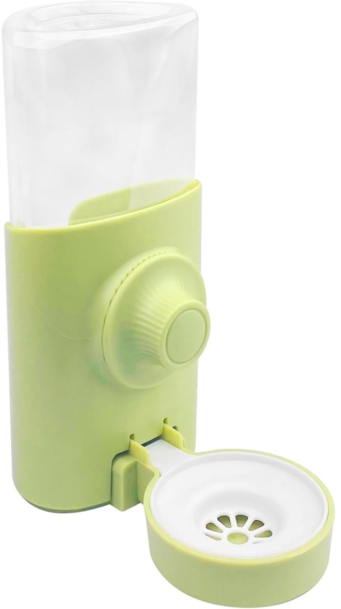 Dussdote Waterdispenser – Automatische drinkfontein – Hangend – Huisdierwaterfles – Geschikt voor cavia’s, konijnen, hamsters – Groen – 600 ml Dussdote Waterdispenser – Automatische drinkfontein – Hangend – Huisdierwaterfles – Geschikt voor cavia’s, konijnen, hamsters – Groen – 600 ml