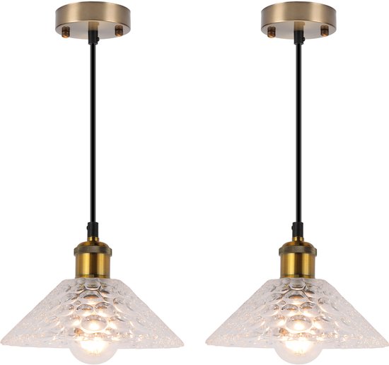 Vind vintage hanglamp amber op - november 2025