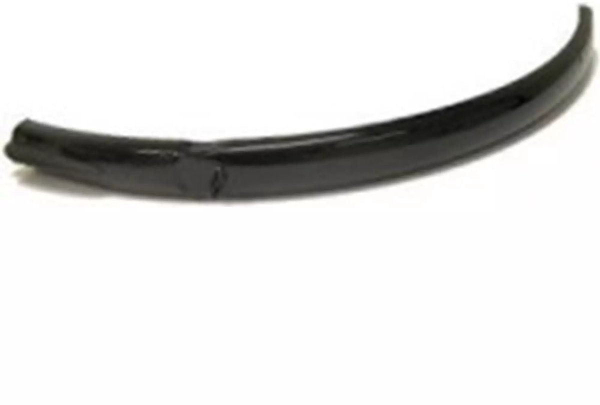 Falkx Voorspatbord - Zwart - Staal - 73 cm - 28 inch fiets