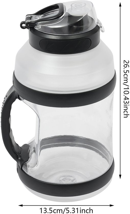 68 oz draagbare elektrische sapcentrifugefles fruitgroenteblender sapcentrifugefles — afbeelding 3