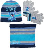 Ensemble Hiver Stitch Pour Enfant – Bonnet, Tour De Cou Et Gants – Taille Unique, Acrylique Doux - 8