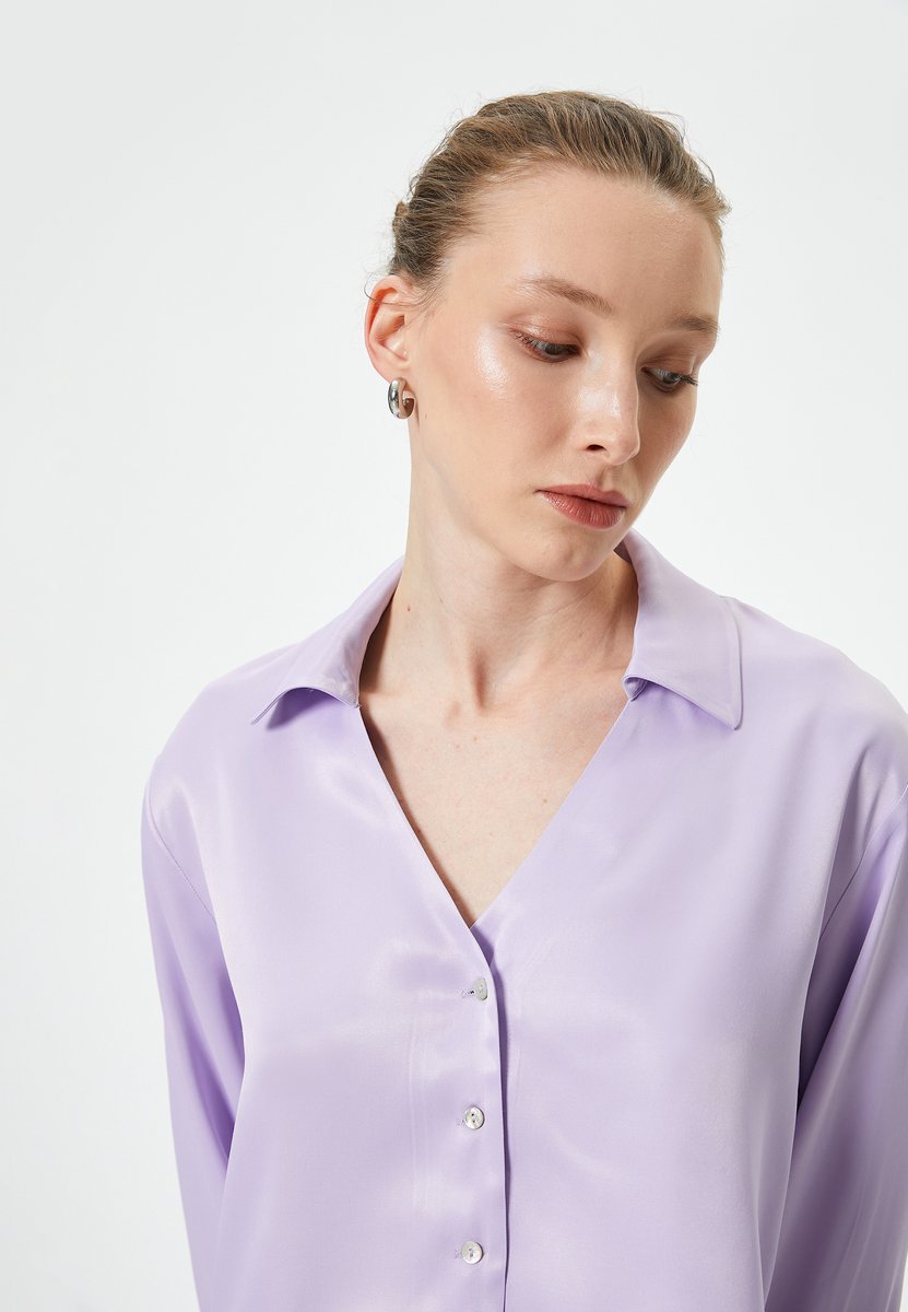 Bootkraag Lange mouw Langarmshirt