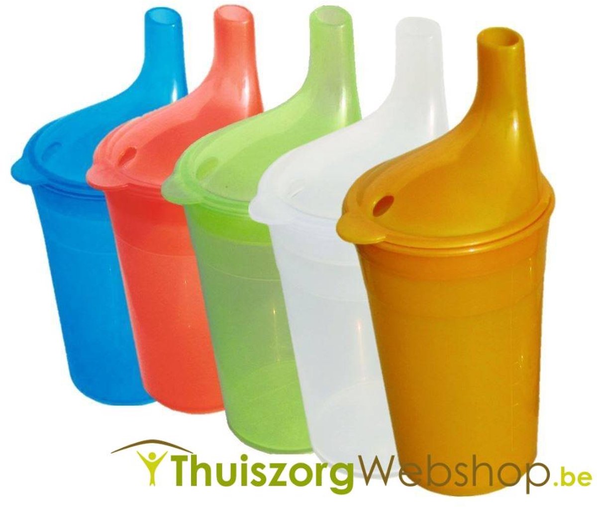 Beker Adhome met 2 tuitjes : Bekerhouder met 2 handvatten