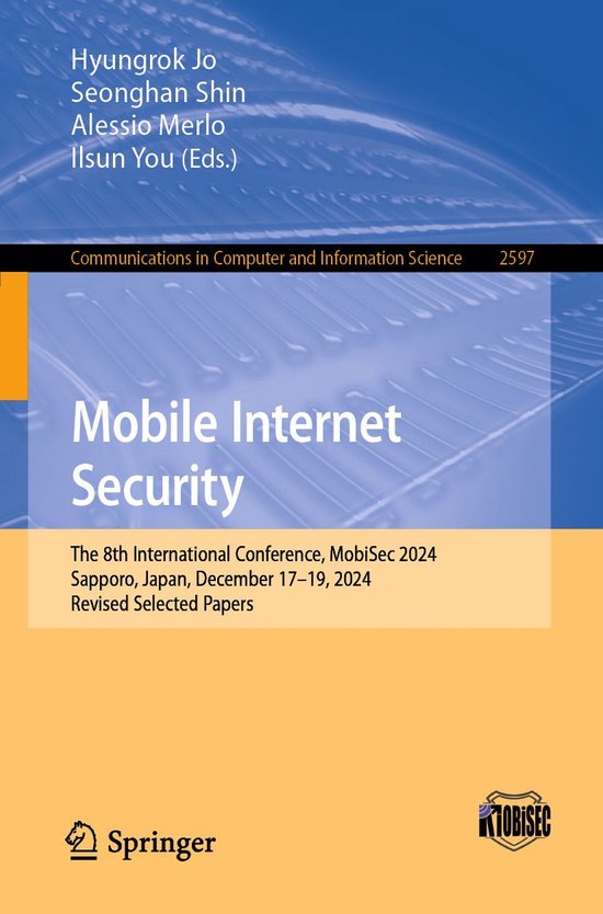 Springer Nature Proceedings Computer Science - Mobile Intern ... - cover