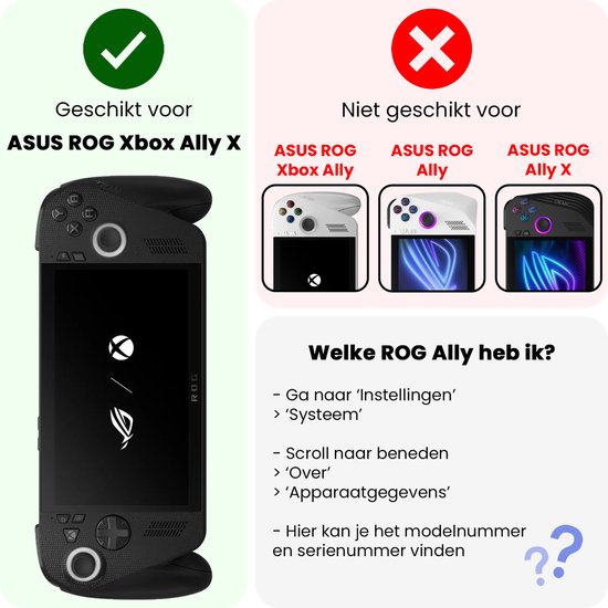 2PCS Asus ROG Ally / ROG Ally X Tempered Glass Film Cover Guard Screen Protector