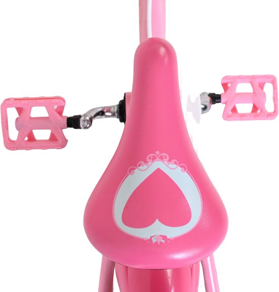 Disney Princess Kinderfiets - Meisjes - 12 inch - Roze - Twee Handremmen van Volare — afbeelding 5