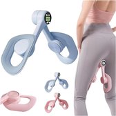 Thigh Master Hip Trainer, Dij en Bekkenbodem Trainingsapparaat Voor Postpartum Revalidatie, Trimmer Binnendij Exerciser (Zwart