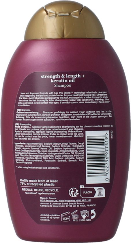 Organix shamp.oil a-break.ker. 385 ml