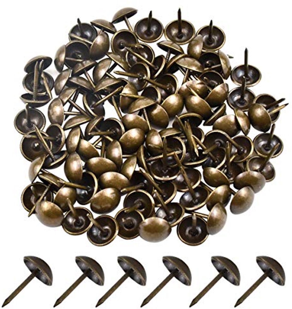 Tekenspelden - 100 metalen drukspelden voor kaarten, markering en DIY