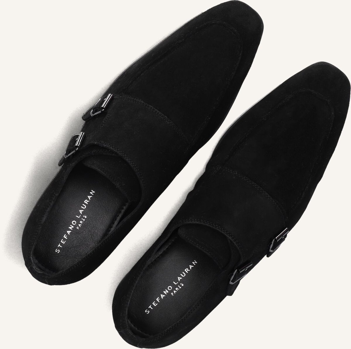 Stefano Lauran 84705 Nette schoenen Business Schoenen Heren Zwart