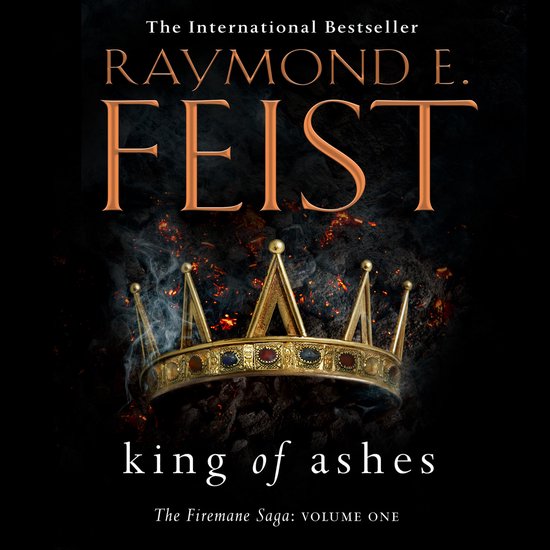 The Firemane Saga- King of Ashes - cover