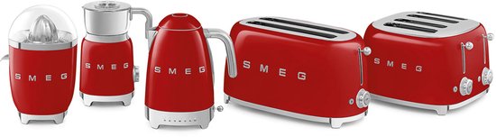 SMEG CJF01RDEU - Citruspers - Rood - Handmatige druk - 70W van SMEG — afbeelding 5