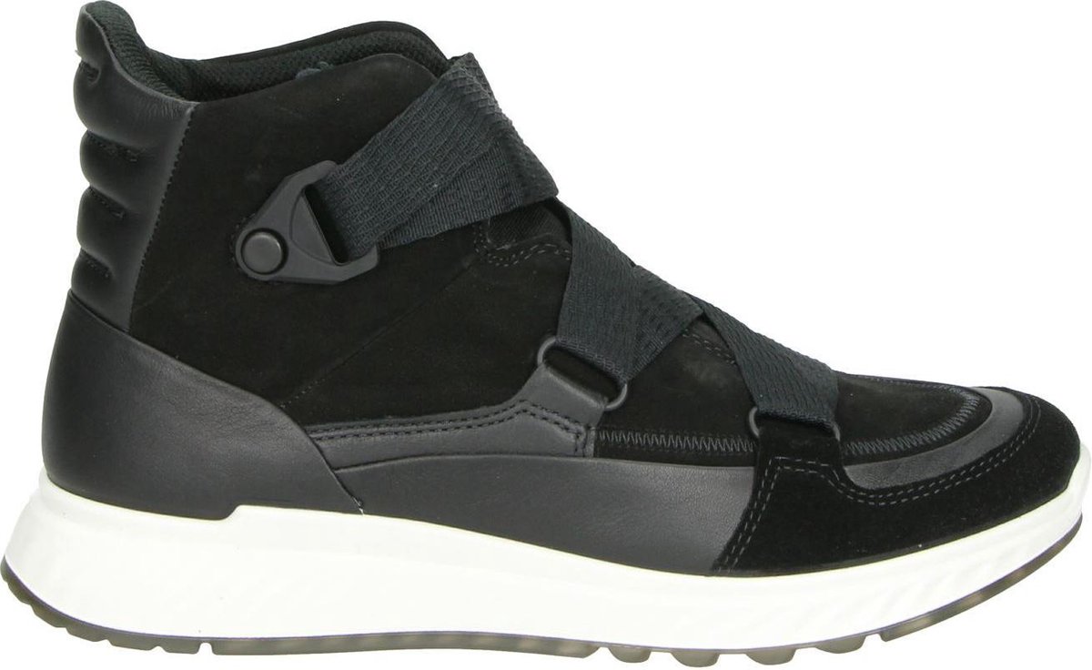 Ecco ST.1 dames sneaker - Zwart - Maat 41 | bol.com