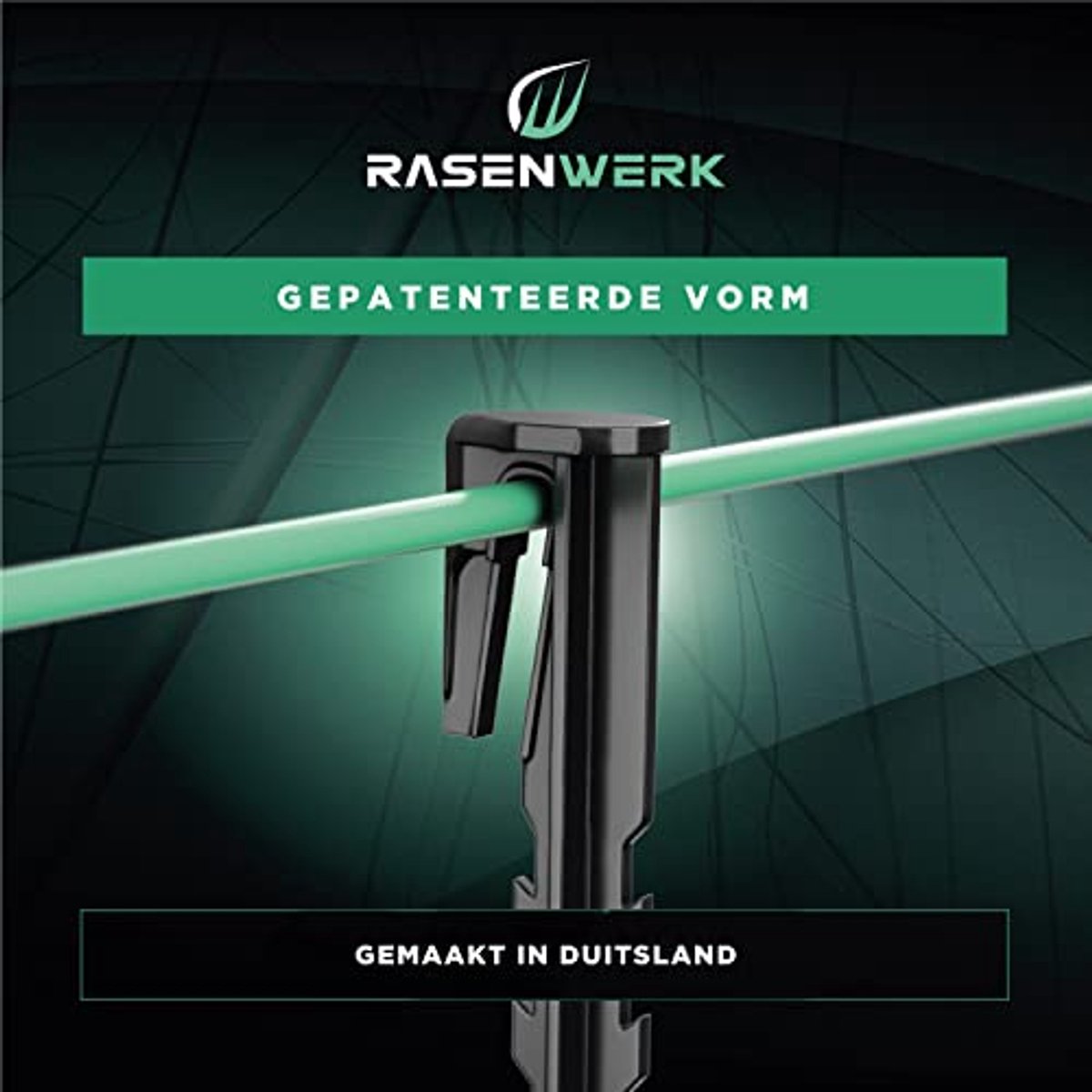 Afbeelding 3 van Begrenzingskabel reparatieset voor robotmaaiers - 15 haringen en 5 verbindingsklemmen - 5m universele kabel