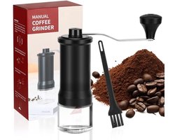 Handmatige Koffiemolen met Nauwkeurig Kegelmechanisme voor Diverse Bereidingsmethoden