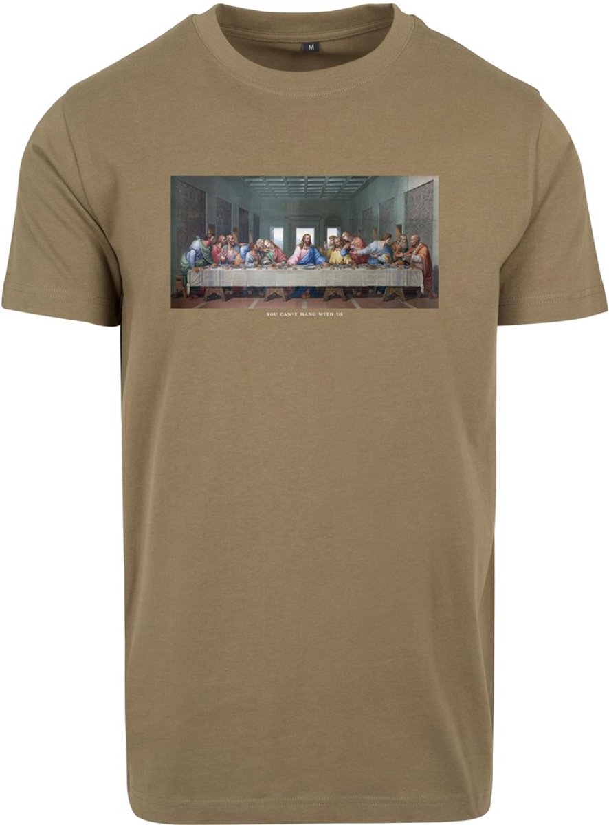 Mister Tee Can´t Hang With Us Heren T-shirt S Olijfgroen