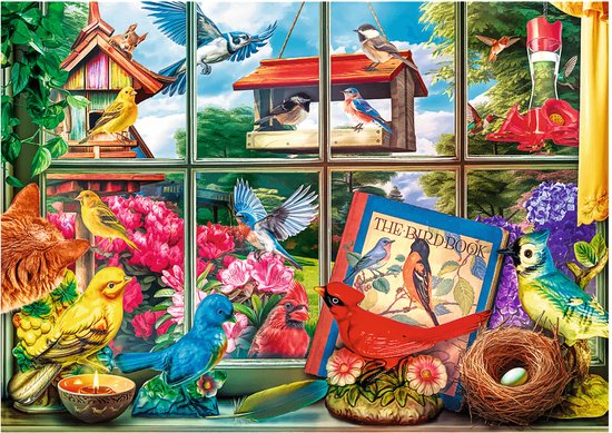 Trefl legpuzzel World of birds 1000 stukjes premium kwaliteit. | bol