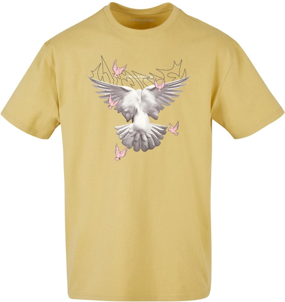 Mister Tee Doves Oversize Heren T-shirt M Groen