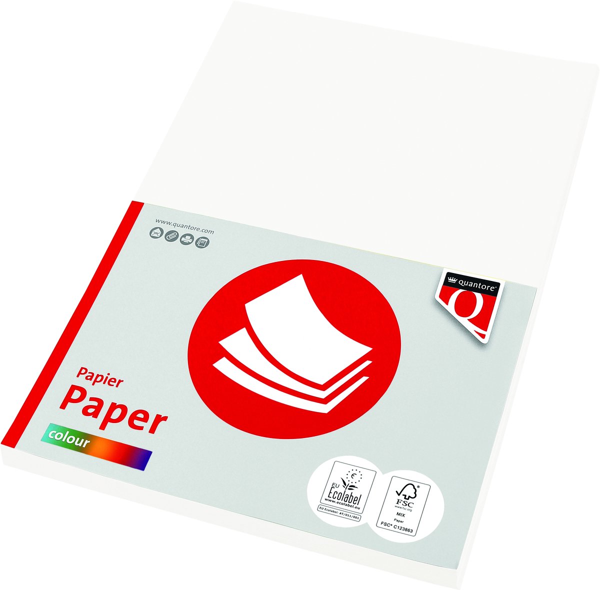Kopieerpapier quantore col-100 a4 120gr wit