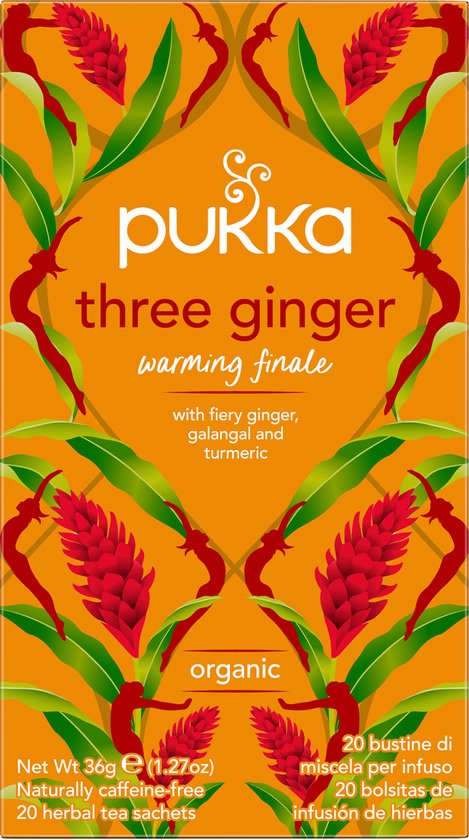 Pukka three ginger Thee
