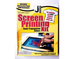 Jacquard Zeefdruk Set voor Lichte Ondergronden 25x35 cm