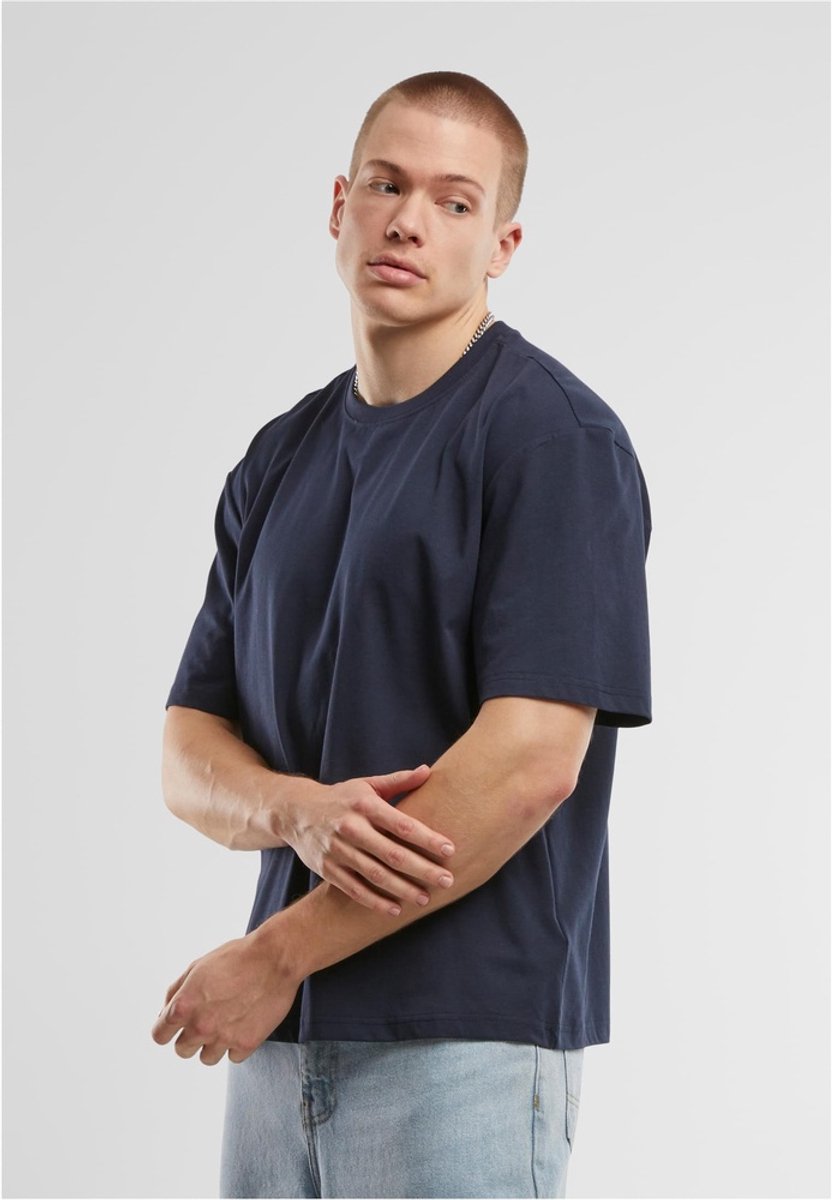 Urban Classics Sorona Loose Fit Heren T-shirt L Donkerblauw