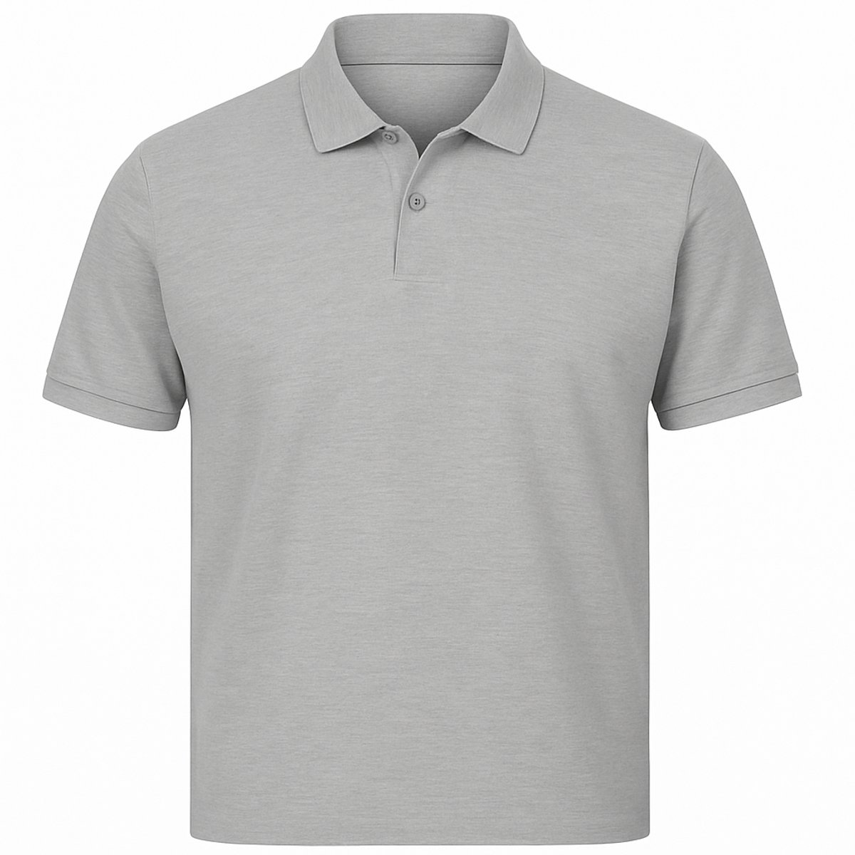 Golf Polo Grey - Maat M - The Online Golfclub