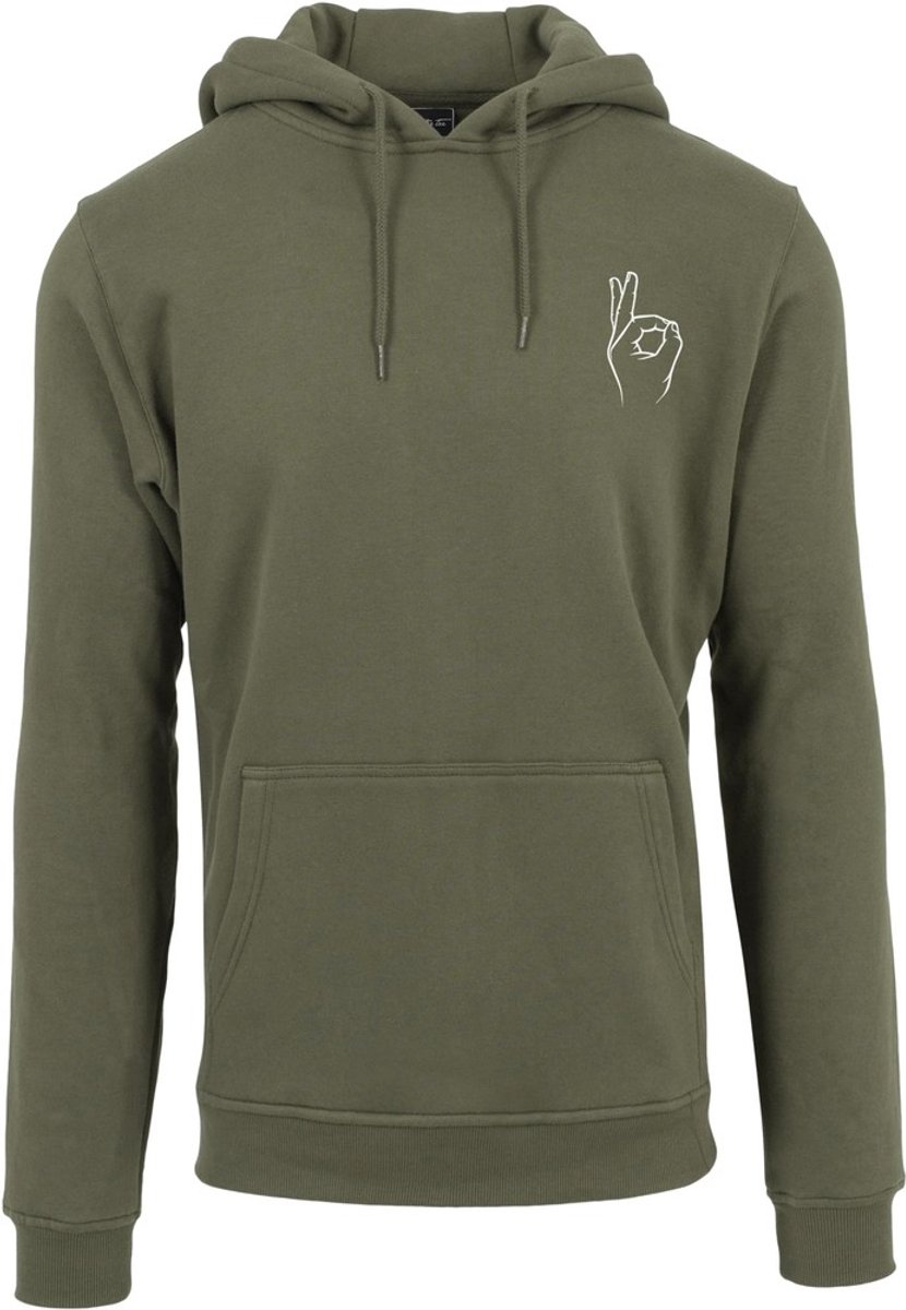 Mister Tee Easy Sign Hoodie/trui XS Olijfgroen