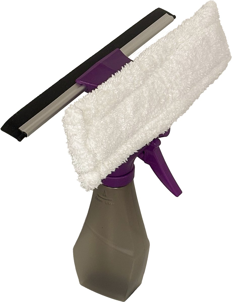 Best Bright Accessoireset - Microvezel doekjes - Sproeifles met wisserkop