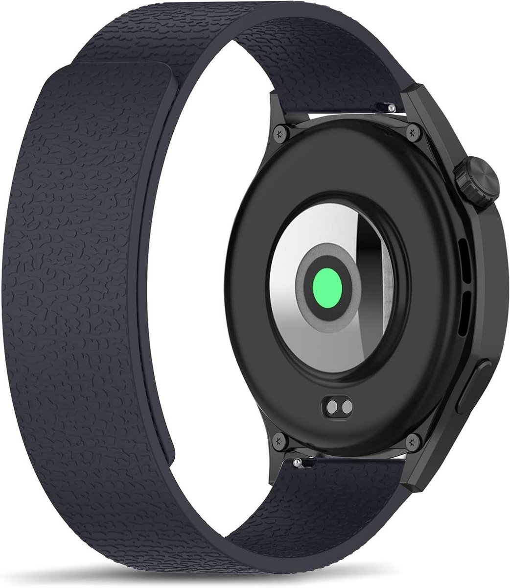Allecto plus - Zacht Comfortabel Horlogebandje 22mm voor Xiaomi Watch S4 Sport S3 S2 S1 Pro - Magnetisch Sportlus Siliconen Reservearmband - Redmi Watch 5 Lite 5 Active - Kosmisch Grijs