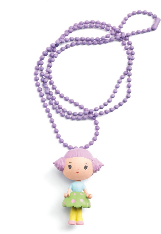 Djeco tinyly Tutti - kindersieraad ketting hanger cadeau.