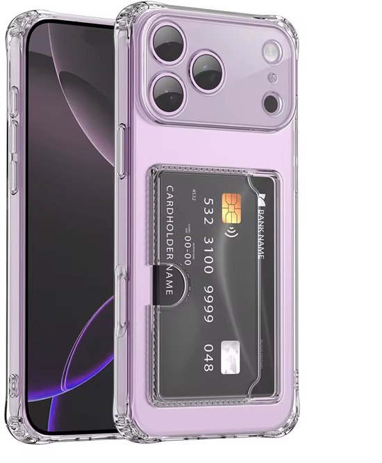 iPhone 17 Pro Max Tactical Quantum Stealth Hoesje met versterkte hoeken iPhone 17 Pro Max Tactical Quantum Stealth Hoesje met versterkte hoeken