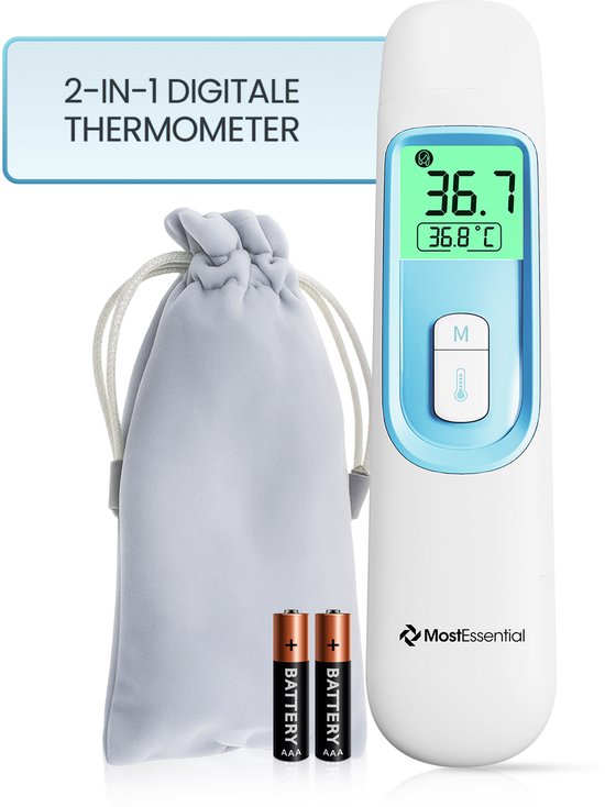 MostEssential 2-in-1 Digitale Koortsthermomete