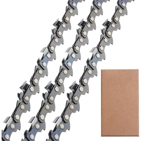 3 tallox cadenas de sierra 3/8 1,1 mm 44 eslabones 30 cm compatible con Stihl