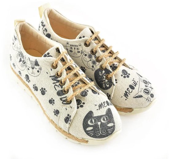 GOBY - Miaou - Chaussures pour femmes - Haute Qualité - Fait Main - Pointure 40