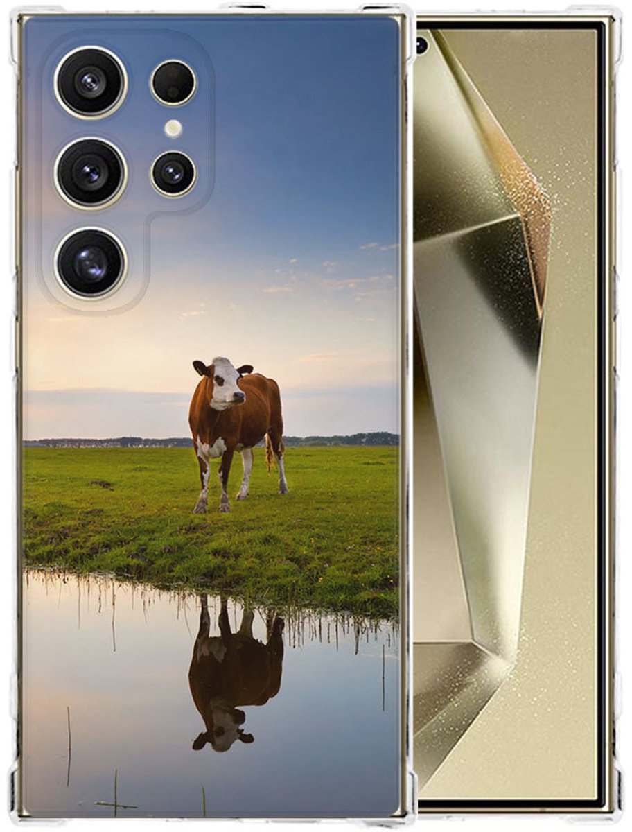 Samsung Galaxy S25 Ultra Hoesje - Koe TPU Antishock