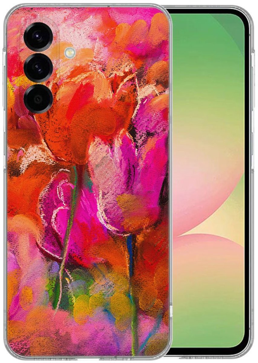 TPU Hoesje Samsung Galaxy A56 - Tulips Backcover