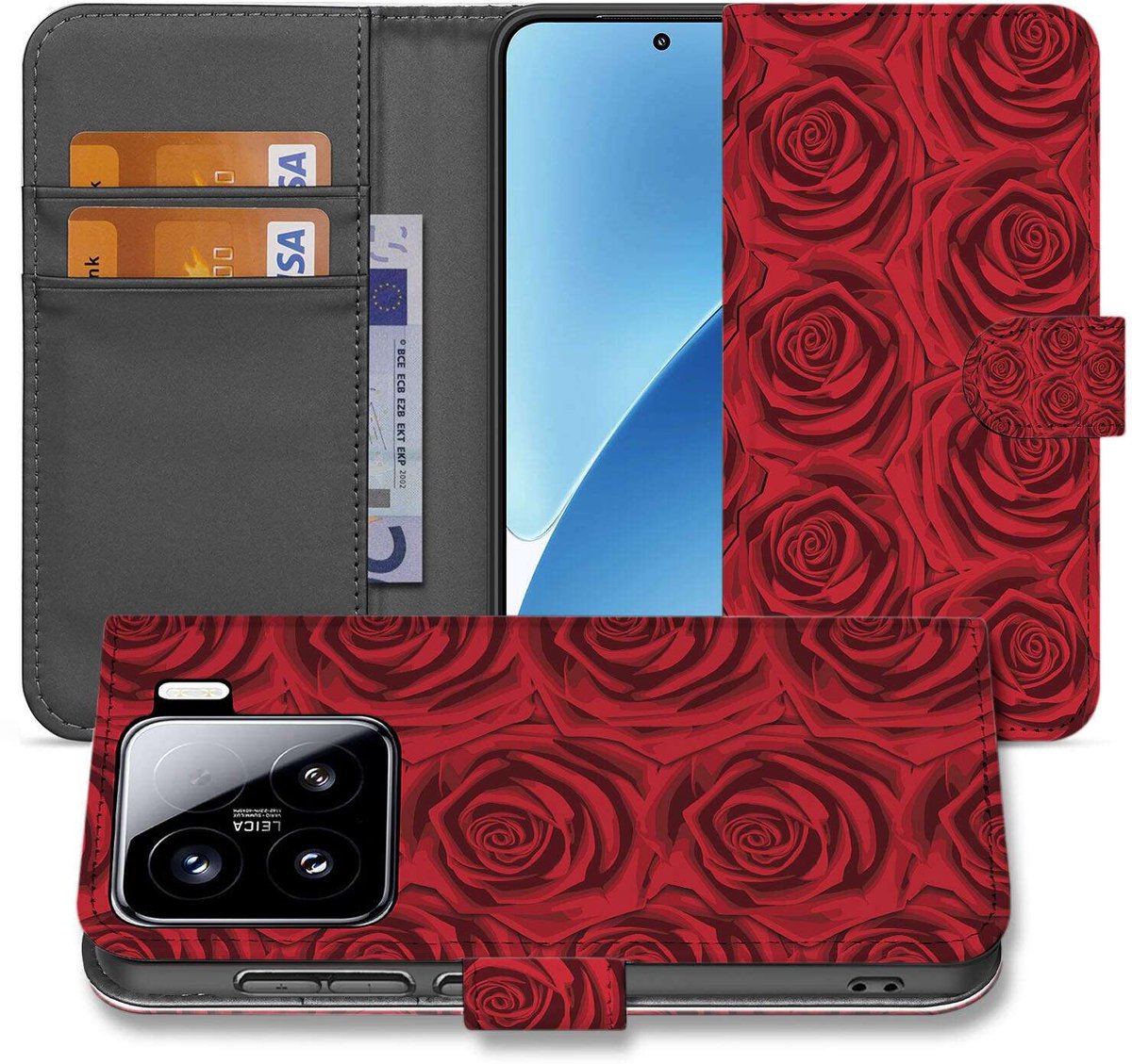 Xiaomi 15 Hoesje Red Roses