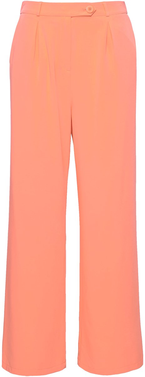 Grote Maten Broek, Dames, rood, Maat: 56, Polyester, Studio Untold