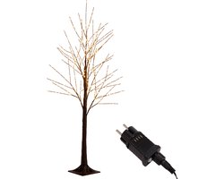 Meisterhome® LED Lichtboom - Kerstboom met LED lampjes - 120 cm - 280 LEDS – IP44 - Warm wit - Kerstverlichting voor binnen en buiten – met Timer - Verlichting - Kerstversiering – Kerstdecoratie – Lichtboom – Lichttakken – LED boom