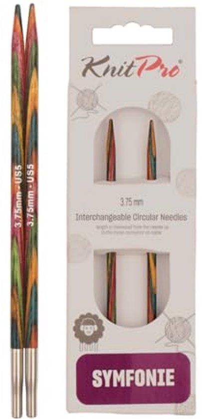 Lana Grossa rondbreinaalden set Aluminium Rainbow