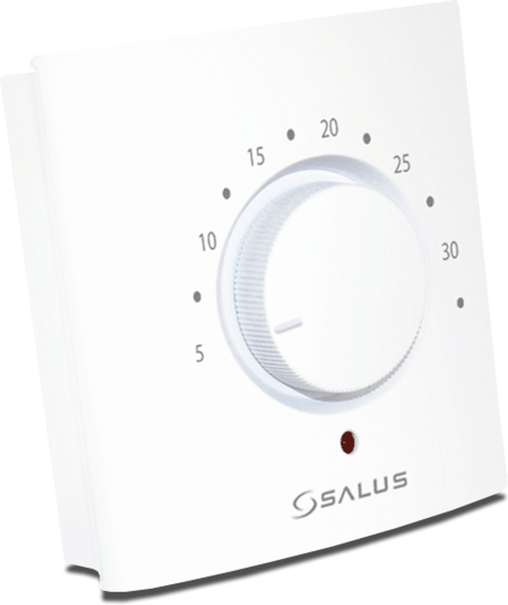 Salus ERT20TXB Gemakkelijke Draadloze Thermostaat met draaiknop