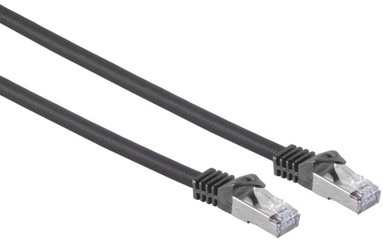 Cablu de retea plat S/STP CAT7 PN U7030W, 2 x RJ45, 4 perech de fre