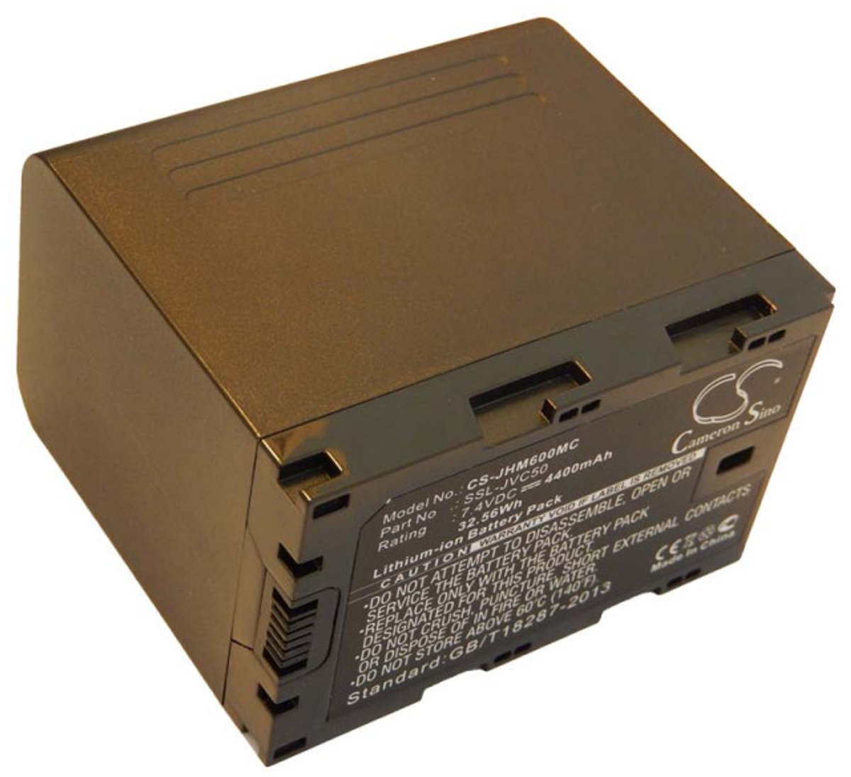 Camera accu compatibel met JVC SSL-JVC50 en SSL-JVC70 / 4400 mAh