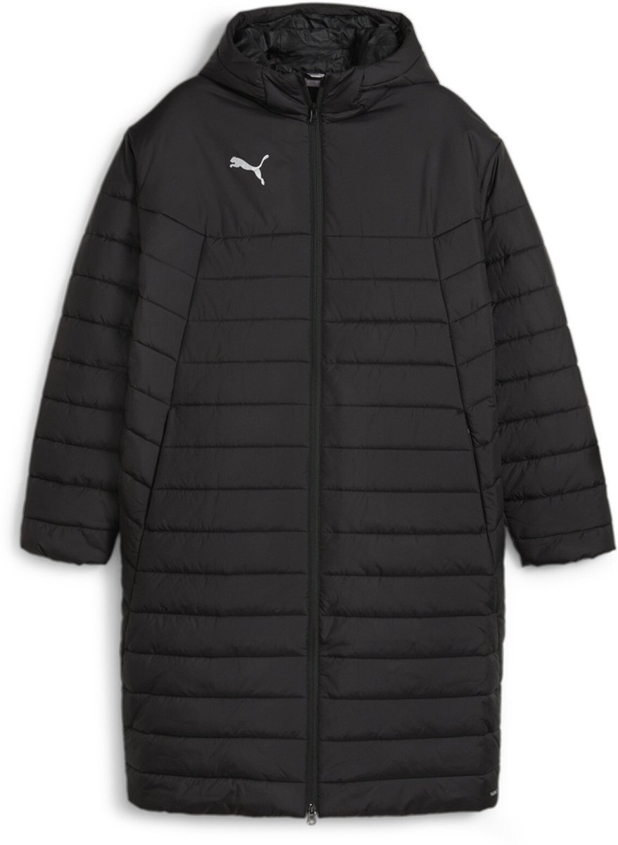 Puma Winterjacke TeamFinal Bench Jacket 658739 Puma Black-Puma Silver-L