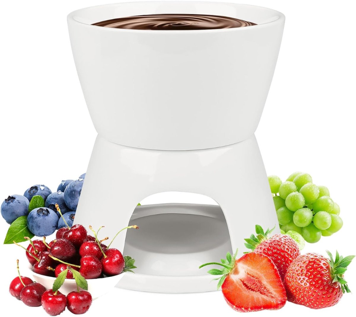 ZRSS® Kaasfondue Pan - Chocolade Fondueset Elektrisch - Anti-aanbak