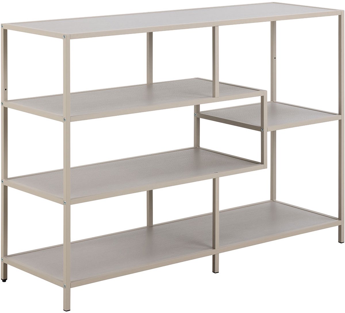 Giga Living Boekenkast Vayen Grijs 114x78cm - Giga Living
